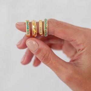 Anna Beck Gold Bar Stacking Ring
